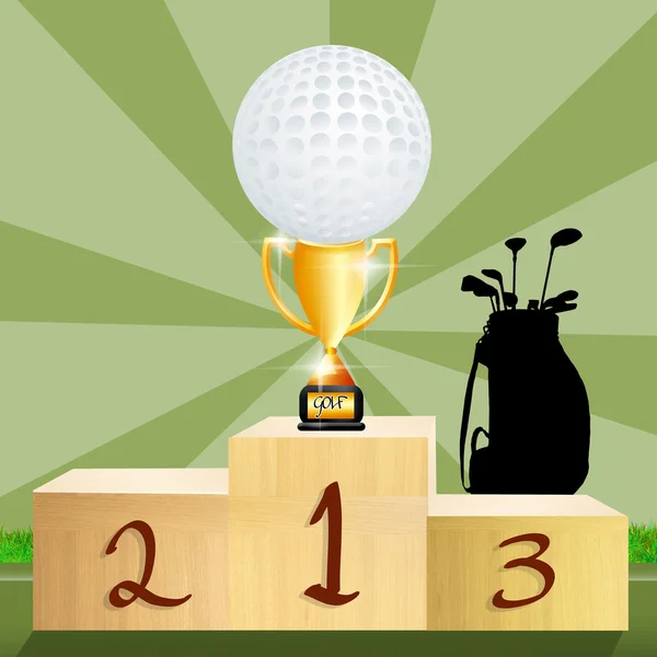 Golf tournament — Stock Photo, Image