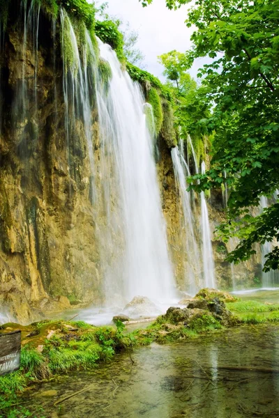 Parque Nacional de Plitvice, Croacia — Foto de Stock