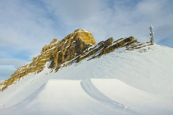 Dolomites en hiver — Photo