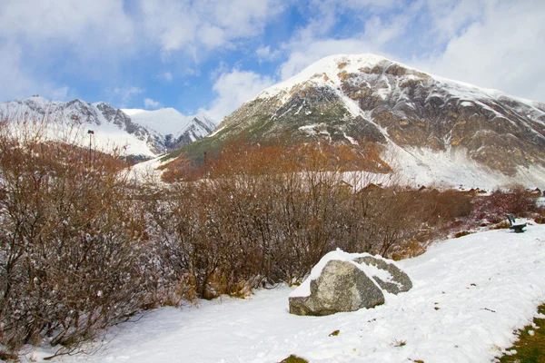 Livigno im Winter — Stockfoto