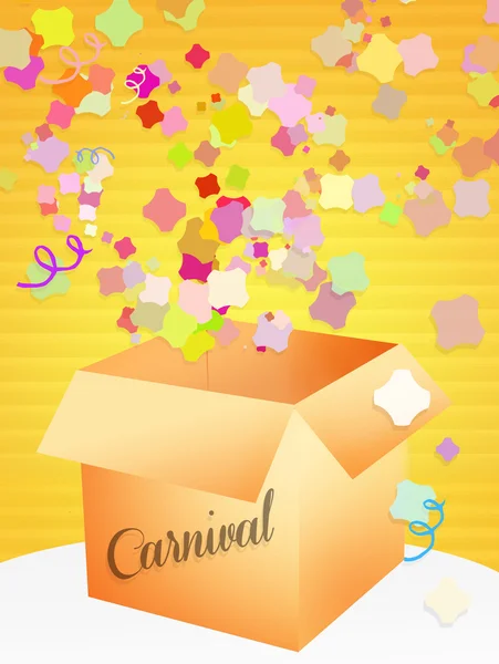 Confetti para carnaval — Fotografia de Stock