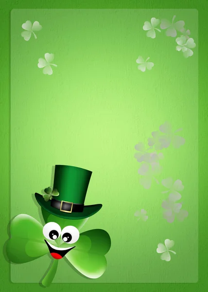 Kleeblatt für St. Patrick 's Day — Stockfoto