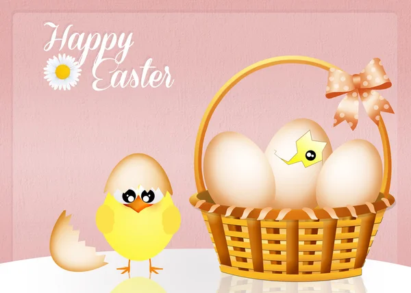 Greeting Easter — Stock Photo, Image