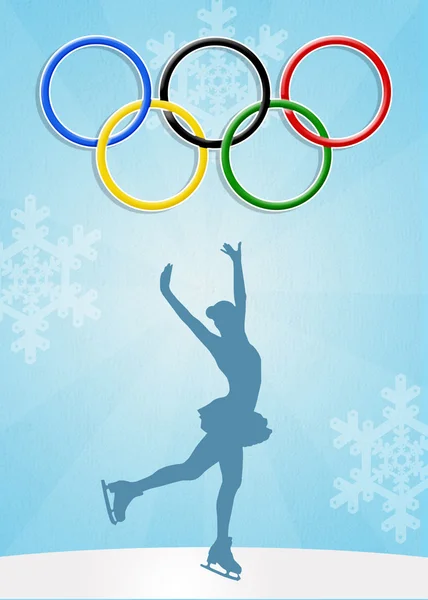 Winter Olympics games — Stock Photo, Image