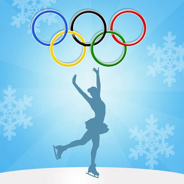 Winter Olympics games — Stock Photo, Image