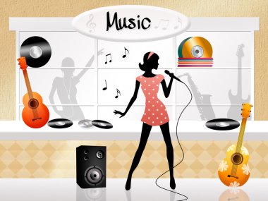 müzik mağazası