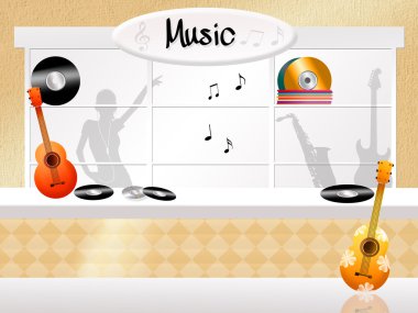 müzik mağazası