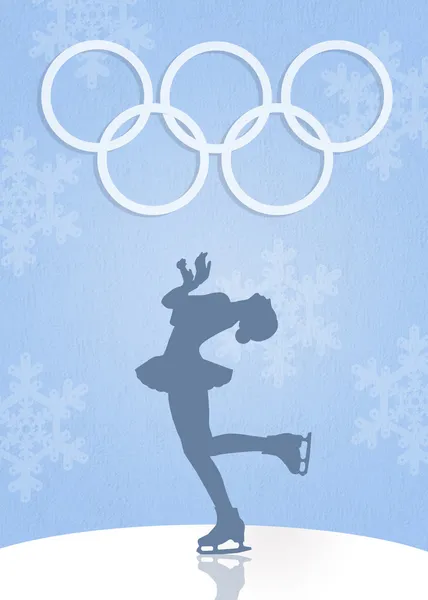 Winter Olympics games — Stock Photo, Image