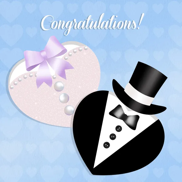 Congratulations for Marriage — Stock Photo, Image