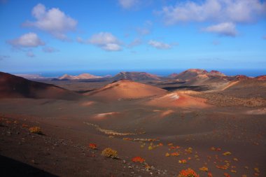 volkanik manzara, lanzarote