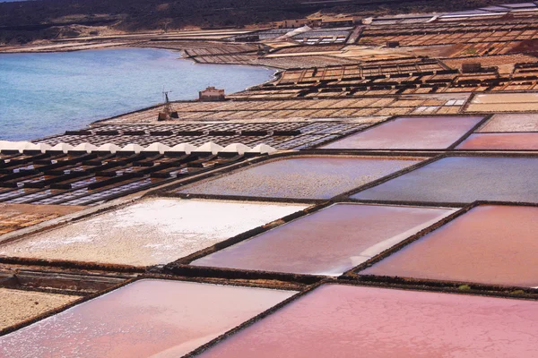 Salinas, Lanzarote — Zdjęcie stockowe