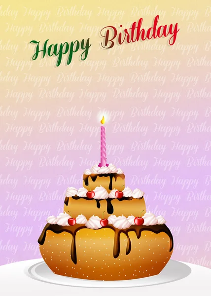 Greeting birthday — Stock Photo, Image