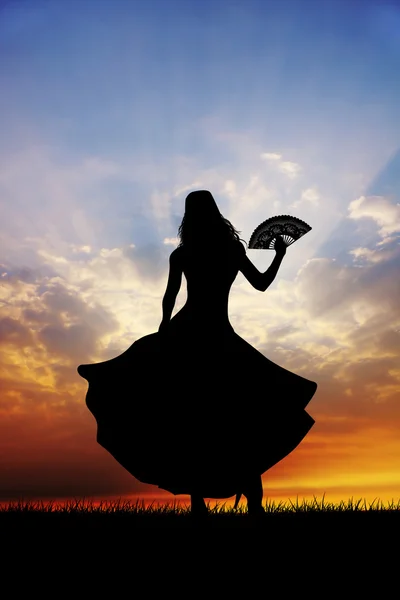 Spanischer Flamenco — Stockfoto