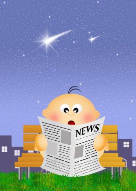 Çocuk news okur