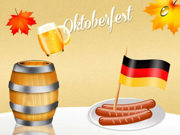 Birra Oktoberfest — Foto Stock