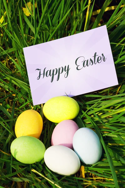 Easter chocolate eggs — Stock Photo, Image