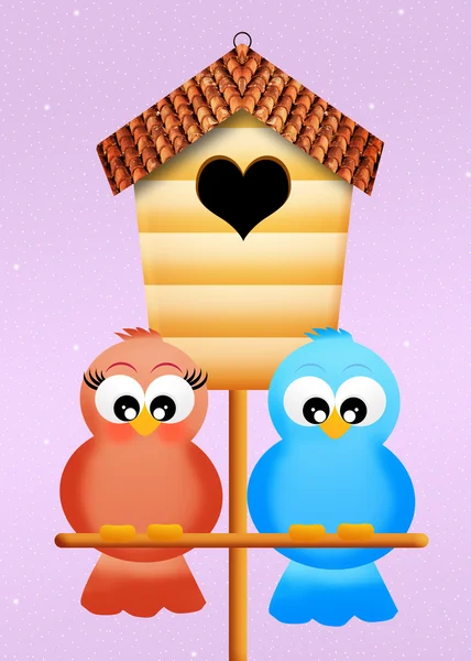 Birdhouse — Stockfoto