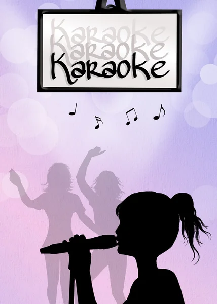 Karaoke — Zdjęcie stockowe