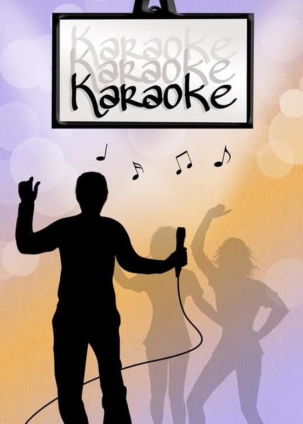 Karaoke — Zdjęcie stockowe