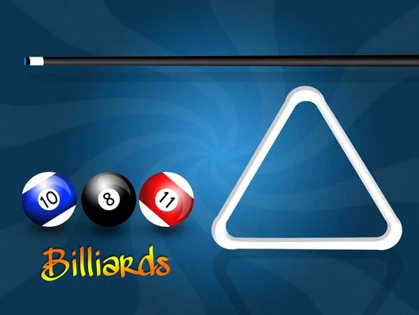 Play to billiards — Stock Photo, Image