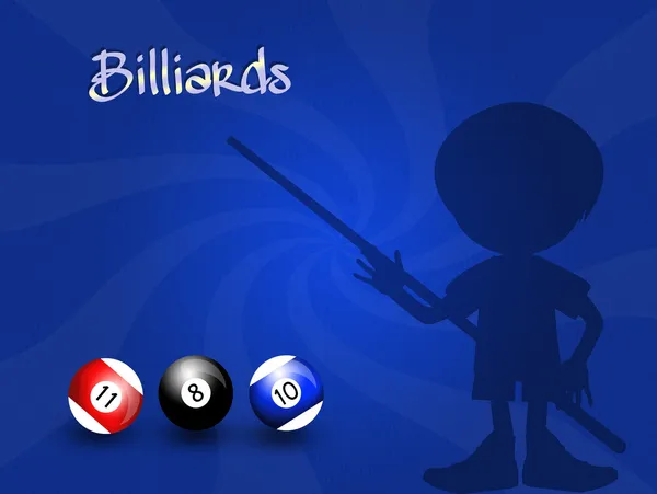 Billiards — Stock Photo, Image