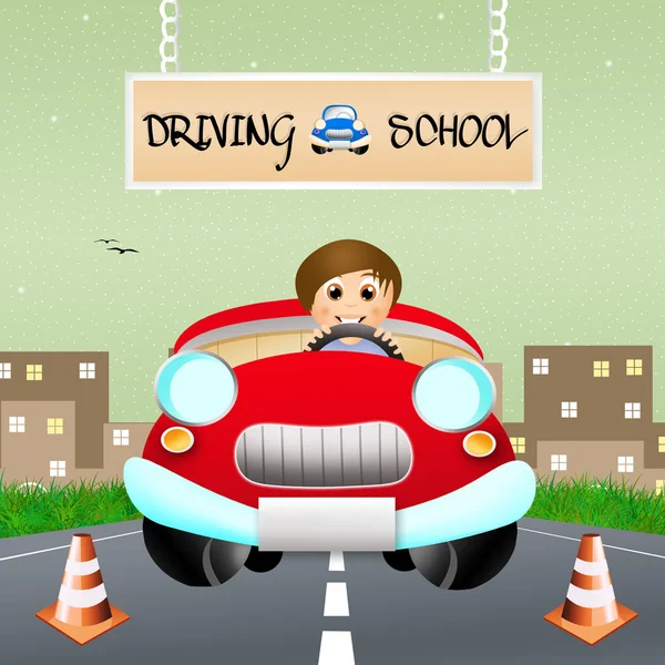 Driving school — Stock Photo, Image