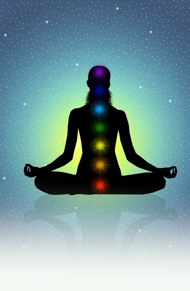 Sete Chakras — Fotografia de Stock