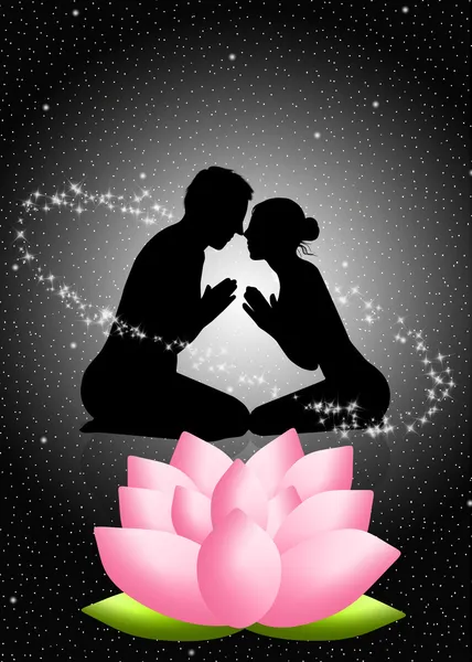 Tantric love — Stock Photo, Image