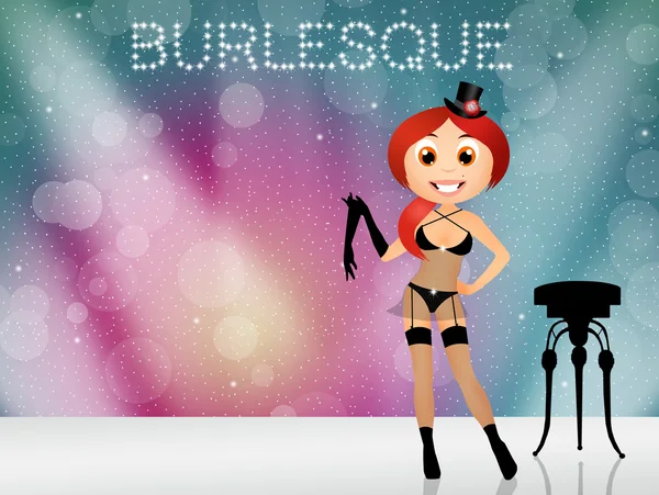Burlesque — Stock Photo, Image