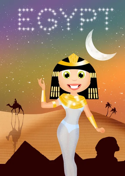 Cleopatra in Egypt — Stock Photo, Image