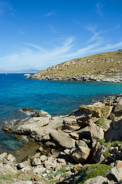 Mykonos beach — Stockfoto