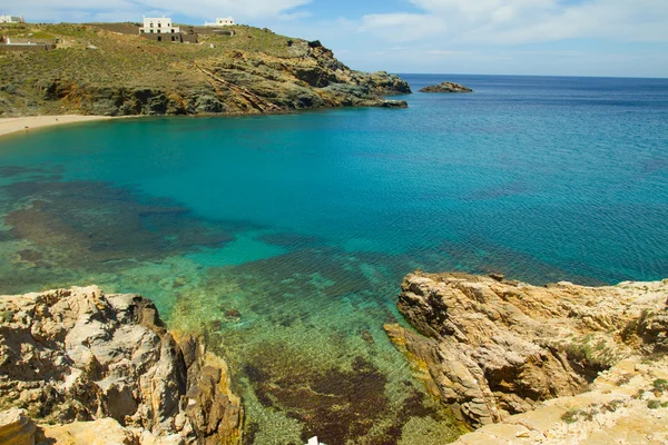 Mykonos beach — Stock fotografie