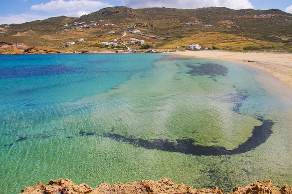 Mykonos strand — Stockfoto