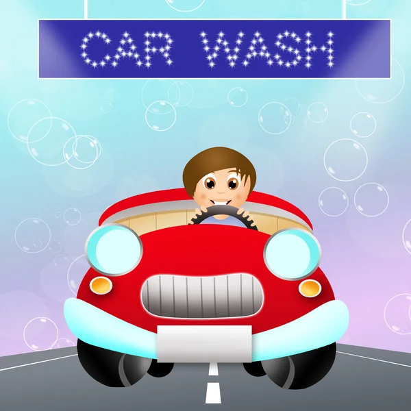 Car wash — Stock Photo, Image