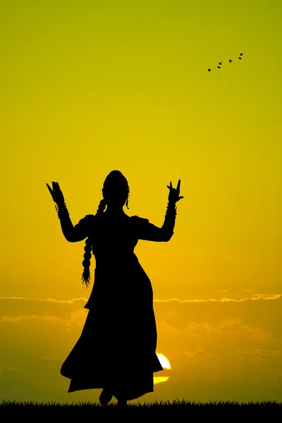 Indický tanec — Stock fotografie