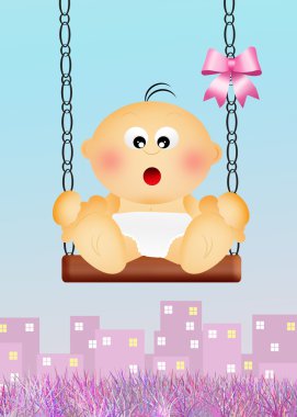 Salıncaktaki çocuk