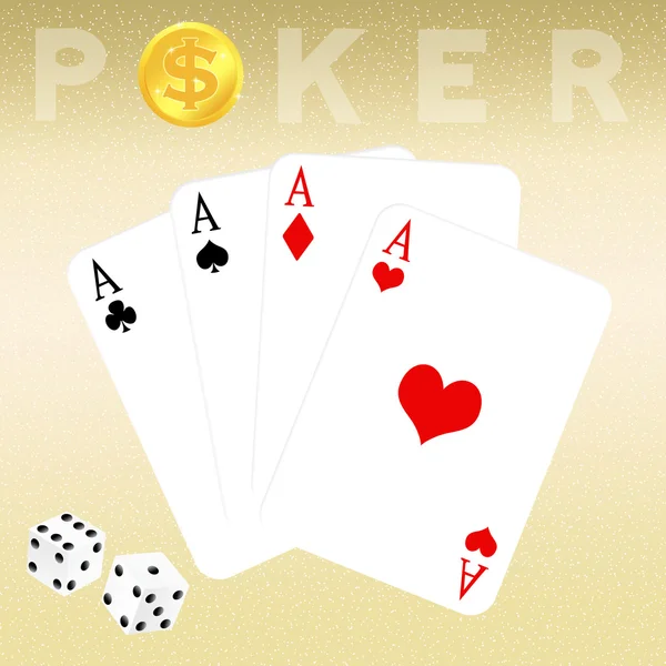 Poker — Stockfoto