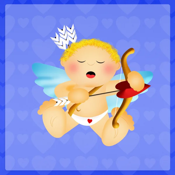 Cupid engel — Stockfoto