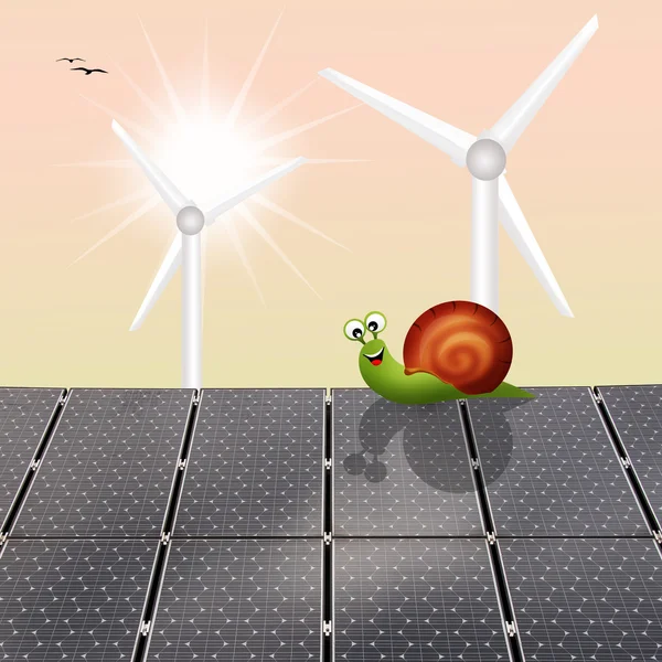 Nachhaltige Energie — Stockfoto