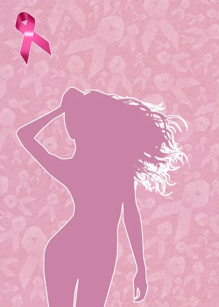 Breast cancer association — Stock Photo, Image