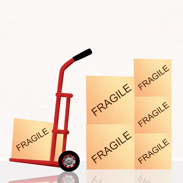 Parcel delivery — Stock Photo, Image