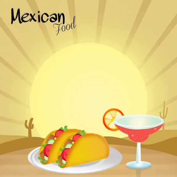 Mexicaans eten — Stockfoto