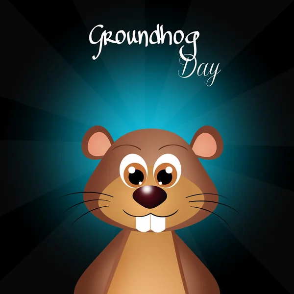 Groundhog Day — Stock Photo, Image