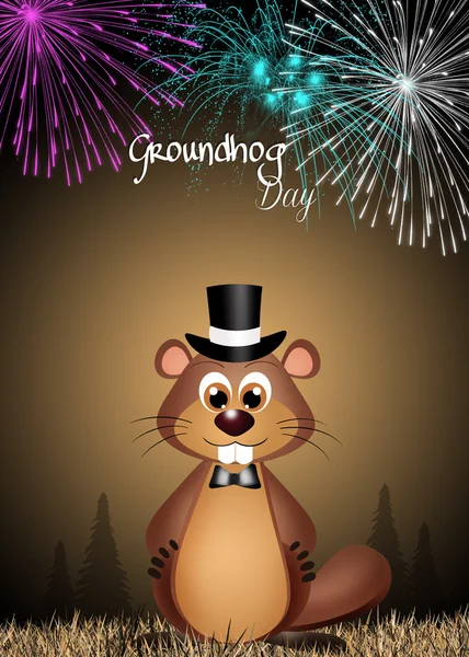 Groundhog Day — Stock Photo, Image