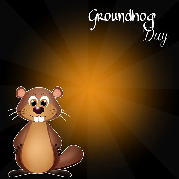 Groundhog Day — Stock Photo, Image