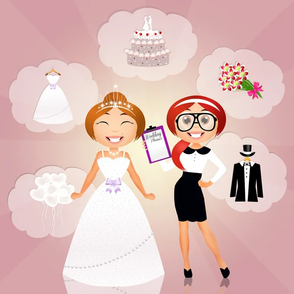 Weddingplanner — Stockfoto