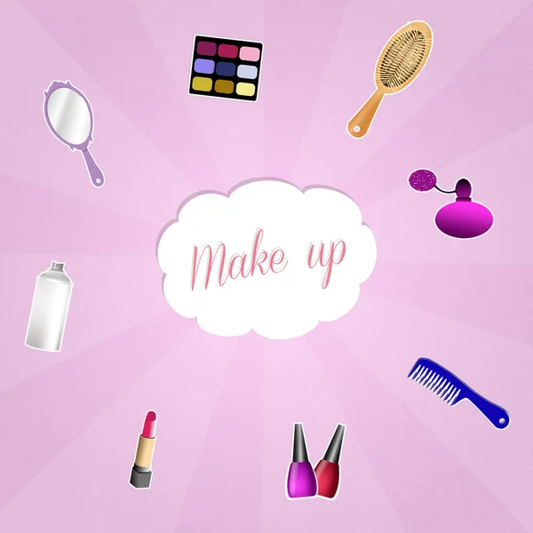 Make up objects — Stock Photo, Image