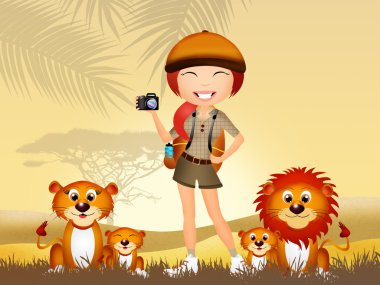 Safari kız