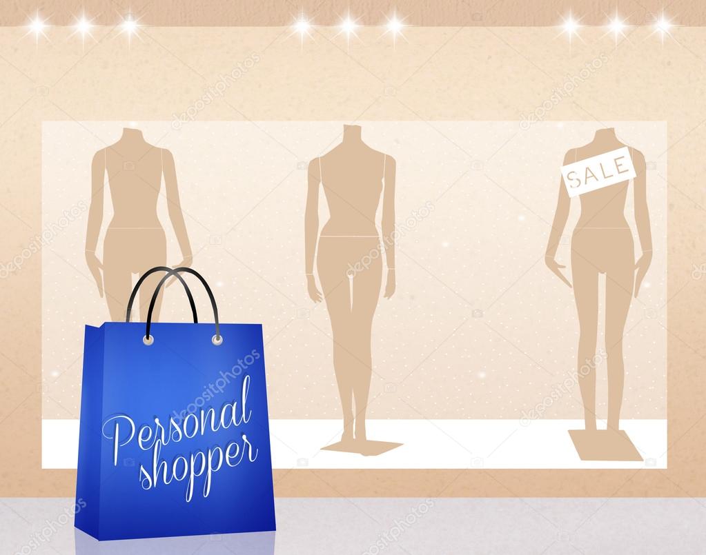 Personal shopper Stock Illustration by ©adrenalina #49499333