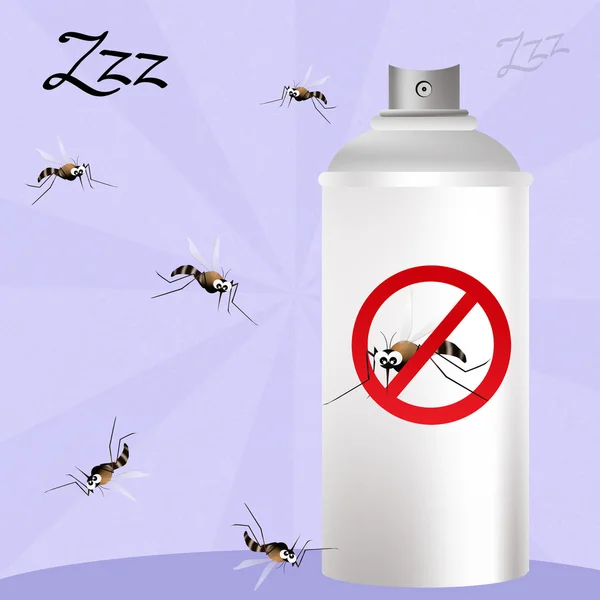 蚊子停止 — 图库照片